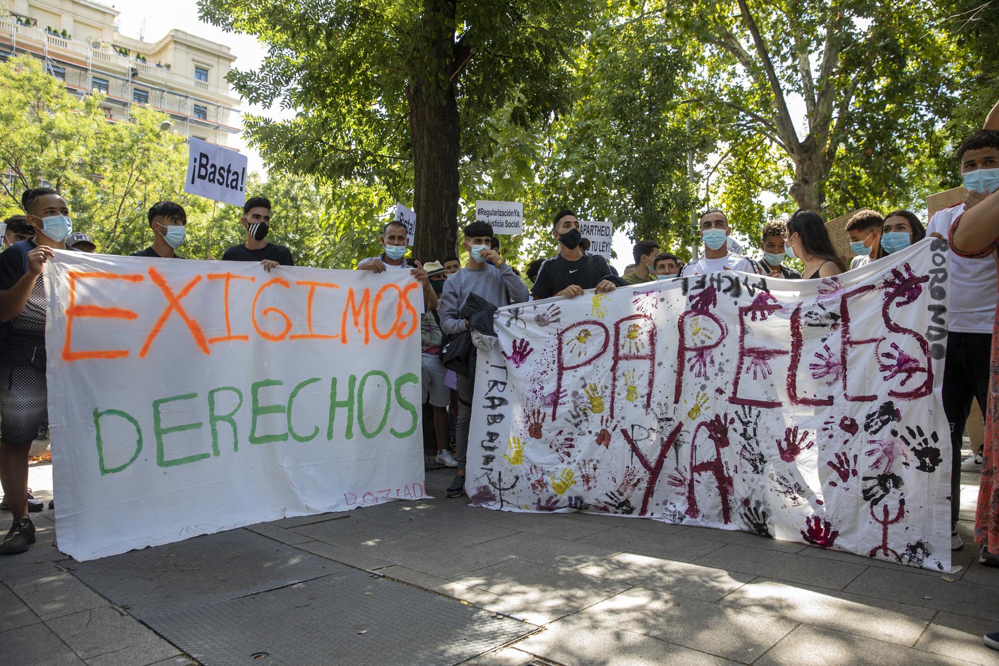 Concentracion Ministerio Interior ley extranjeria - 7